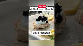 The Easy Caviar Canapés That Make Me Feel Fancy!