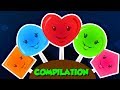 Five Little Lollipops | Nursery Rhymes For Kids And Children | 40 Mins Non-Stop Compilation