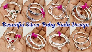 Latest Silver Baby Bangles Designs || Silver Baby Kada Design || Silver Baby Bracelet Designs || 😍😍