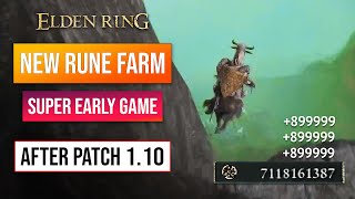 Elden Ring Rune Farm | Early Rune Glitch After Patch 1.10! 900,000,000 Runes Per Min!