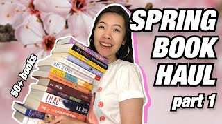 SPRING BOOK HAUL PART 1 (2021) | lots of romance books!