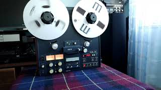 OTARI MX-50 D Demo: Playback and recording. Return to zero, to cue