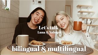 let's talk- バイリンガルとマルチリンガルガールズによる海外talk💞