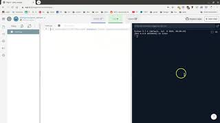 Your first Python script for repl.it ("Hello World!")