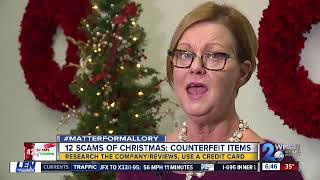 12 Scams of Christmas: Counterfeit Items