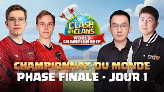 FINALE CHAMPIONNAT DU MONDE 2021 CLASH OF CLANS - Clash Worlds JOUR 1