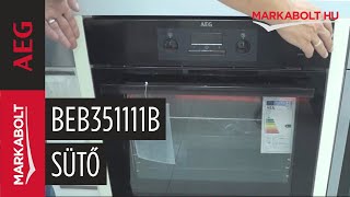 AEG BEB351111B beépíthető sütő – Márkabolt.hu