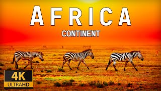 Flying Over AFRICA [4K UHD] - Piano Music Along With Beautiful Nature Videos - 4K Video Ultra HD