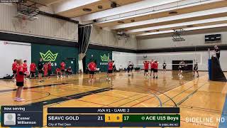 ACE U15 Boys vs. SEAVC GOLD (2025.02.23)