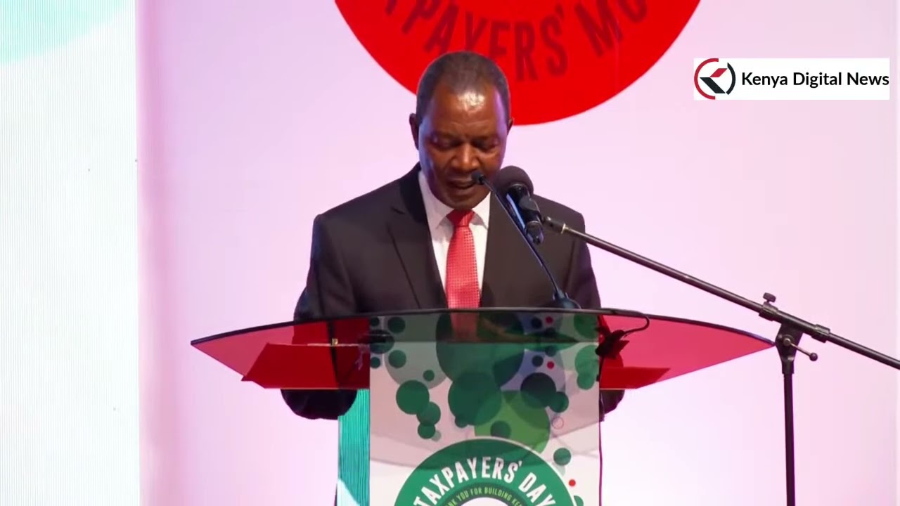 Treasury CS Njuguna Ndungu's First Speech In Front Of President Ruto ...