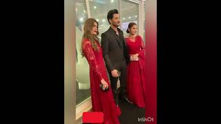 Saboor Aly,Agha Ali,Hina Altaf at the launch of Reign.