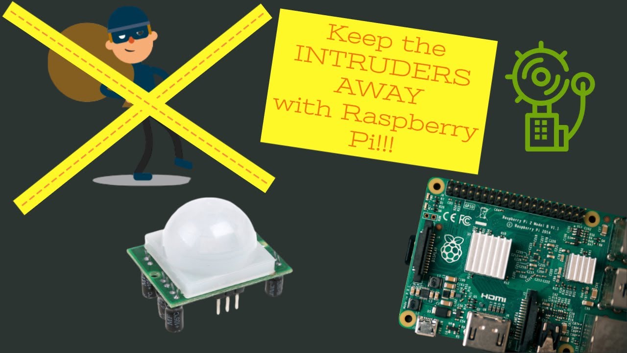 Raspberry Pi Motion Sensor Project - YouTube