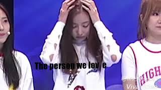 Nanwoo Break up (Nancy and Yeonwoo)