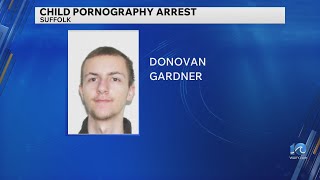 2 arrested on child pornography charges in Suffolk