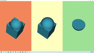 VTK Example - ImplicitBooleanDemo - Cxx