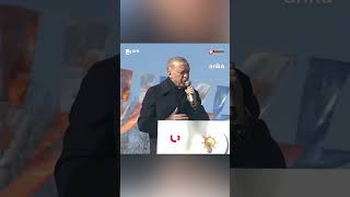 AKP 8. Olağan Büyük Kongresi... Erdoğan: Şaibesiz bir şekilde süreci bugünlere getirdik #shortvideo