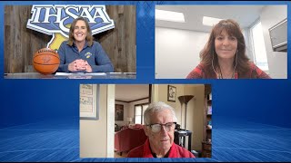 The IHSAA Insider - Celebrating 50 Years of Girls High School Bball - Annie Kvachkoff and Tom May