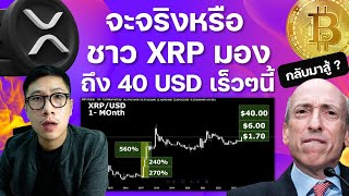 จะจริงหรือ? ชาว XRP มอง อาจพุ่งเป็น 10 เท่าหลังจากนี้ / UPDATE กราฟ BITCOIN / รายใหญ่ เตรียมเท ETH