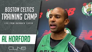Al Horford Reacts to Celtics Having Multiple Starting Lineups