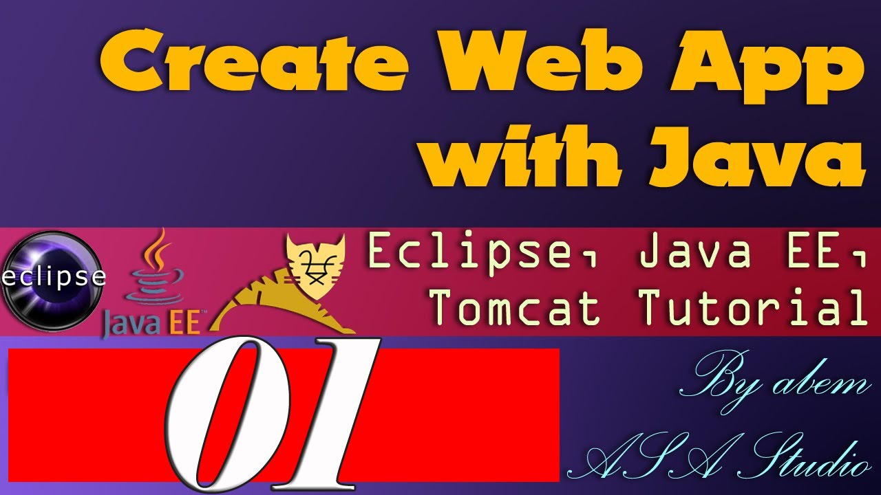 Create Web App With Java Eclipse For Java Ee And Apache Tomcat Youtube