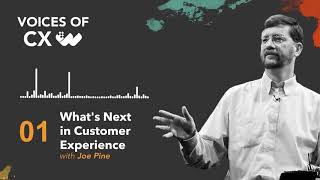 Voices of CX Podcast: What's Next in Customer Experience - Joe Pine - S1E1