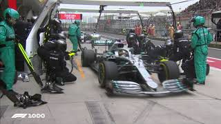 Mercedes' Double Pit Stop Masterclass | 2019 Chinese Grand Prix
