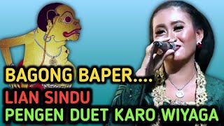 Bagong Baper Karo Ayune Sinden Ngapak, Sampek Ora oleh Duet Karo Wiyaga.