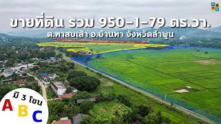 #ขายที่ดินแปลงใหญ่ 950 ไร่ 1งาน 79 ตร.วา. ตําบลทาสบเส้า อําเภอบ้านทา จังหวัดลําพูน