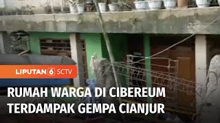 Gempa Cianjur Rusak Rumah Warga di Desa Cibeureum Bogor | Liputan 6