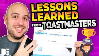 3 Lessons I Learned From Toastmasters