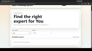 Real-Time Expert Booking System | MERN Stack + Socket.io Demo