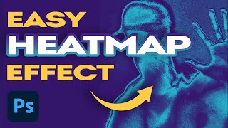 Easy HEATMAP Effect in Adobe Photoshop | Graphic Design Tutorial