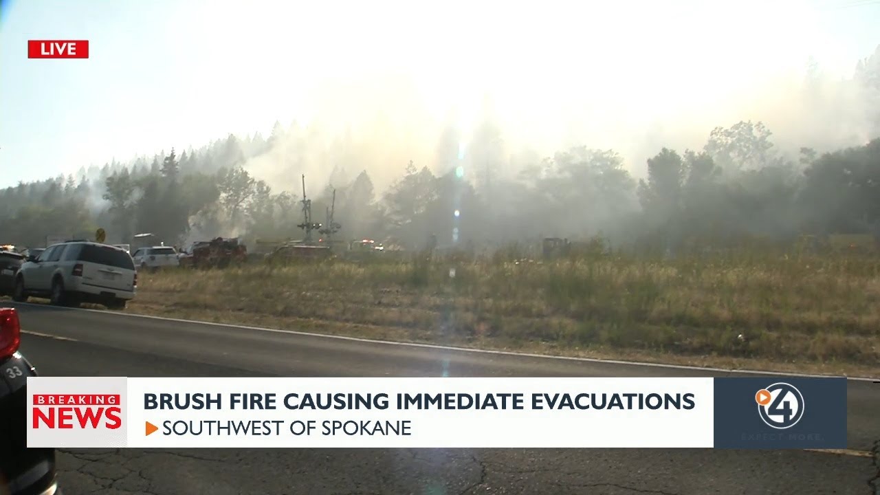 FIRE UPDATE: Evacuations In Effect For Wildfire Burning Southwest Of ...