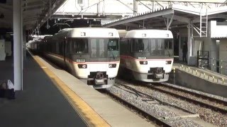 JR東海383系A101編成4両+A8編成6両しなの16号大阪行き発車