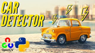 Car Detector - Using OpenCV, Python, HaarCascades - Beginner Tutorial - with source code