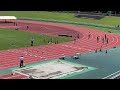 令和4年　千葉県選手権　110mh 4組目　1レーン　 3.5m 全体13位