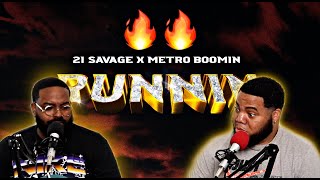 21 Savage x Metro Boomin - Runnin (Official Audio) - (REACTION)