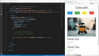 Materialize CSS from Scratch: Lesson 19 - Carousel