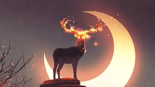 FIRE, MOON & MIRACLES 》Aura Cleansing & Chakra Healing Music | 9 Hours