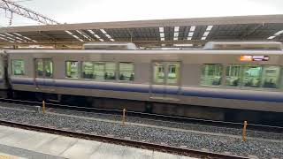 早朝の和歌山駅を発車すふ阪和線225系5100番台普通天王寺行き！