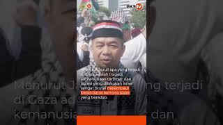 FPKS Tegaskan Israel PENJAHAT PERANG!