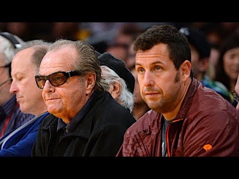 Adam Sandler: What's it like to sit courtside with Jack Nicholson The Dan Patrick Show 03/16/18