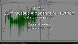 SOAPy python script tutorial (scan binning)
