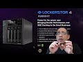 asustor lockerstor 4 as6604t backup network attached storage