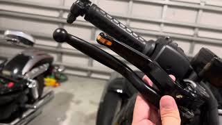 Replacement levers for Sportster S Rh1250 S