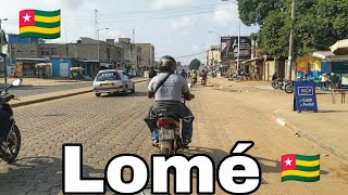 4k ultra HD ride in Lomé Togo. Ride with me around my African neighborhood.