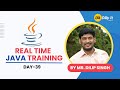 JAVA Real Time Training - Day 39 |Command Line Arguments In Java | By Dilip IT Academy - DIT