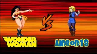 [MUGEN] Wonder Woman vs Android 18