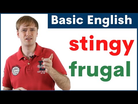 What is a sentence for the word stingy?