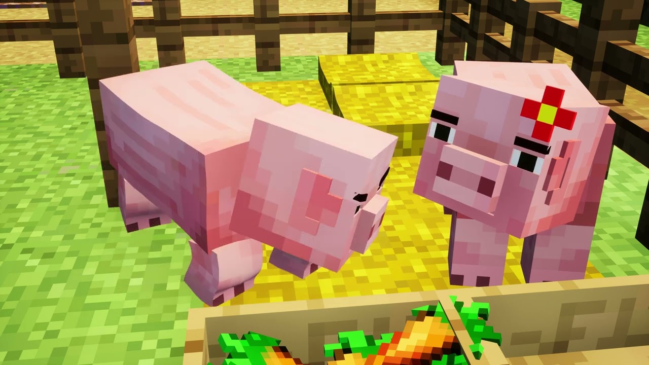 Pig Life Minecraft Animation Youtube